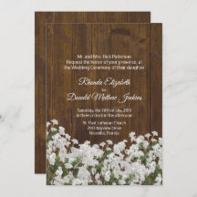 Bebês Respirando Convite Russo De Casamento