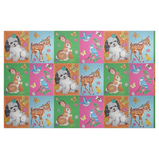 Bebês Tecido para bebê, visão de criança (Fat Quarter)