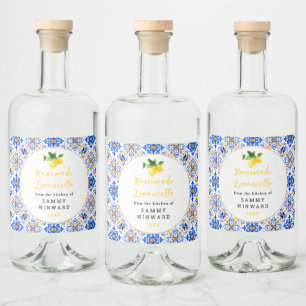 Bebida de Limoncello Caseiro