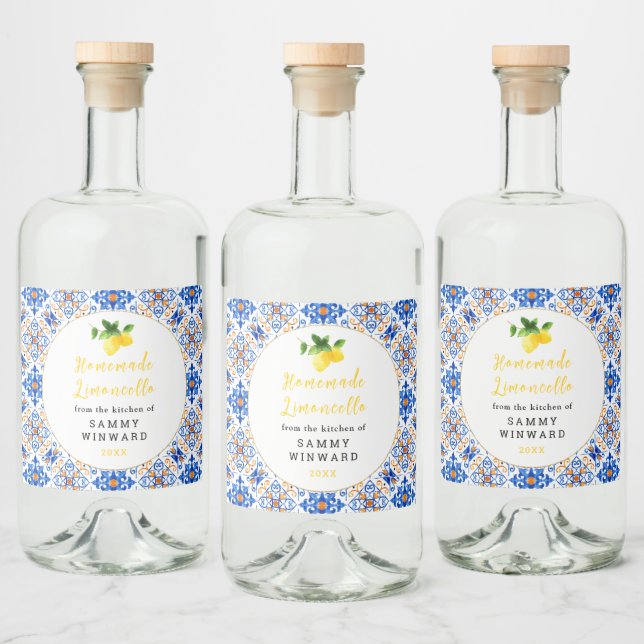 Bebida de Limoncello Caseiro (Garrafas)