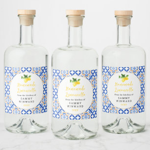 Bebida de Limoncello Caseiro