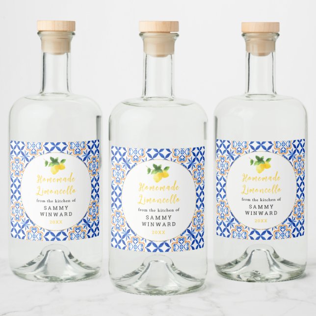 Bebida de Limoncello Caseiro (Garrafas)