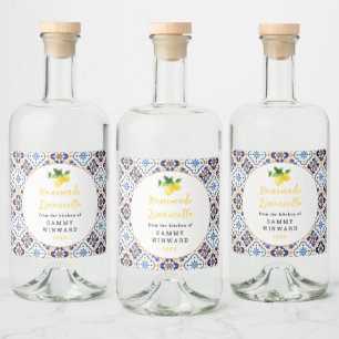 Bebida de Limoncello Caseiro