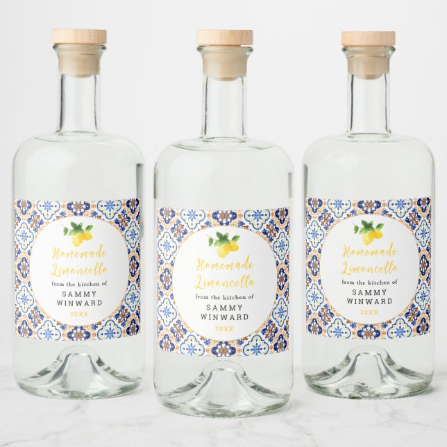 Bebida de Limoncello Caseiro (Garrafas)