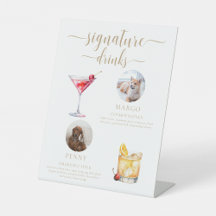 Bebidas com Foto da Assinatura Pet Leyton Gold
