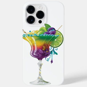 BEBIDAS DE MARDI GRAS DE Aquarela BONITAS