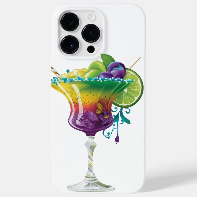 BEBIDAS DE MARDI GRAS DE Aquarela BONITAS (Verso)