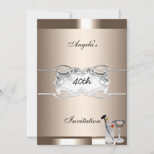 Bebidas e Convites de festas de café