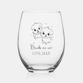 Bebidas Elegantes Modernas Em Mim Pet Fotográfico