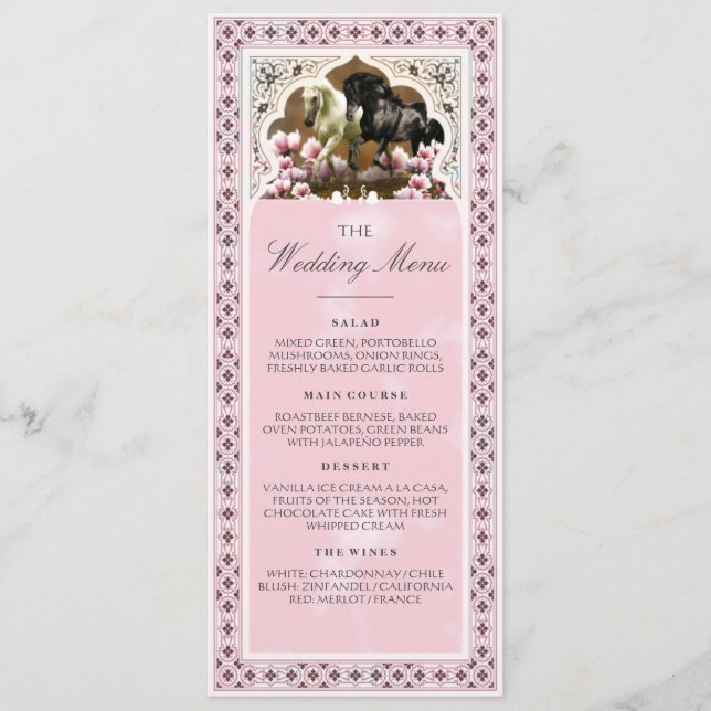 Beco Magnolia - Placa Menu (Frente)