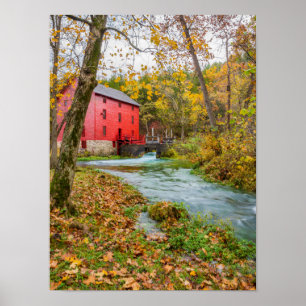 Beco Mill No Outono Poster