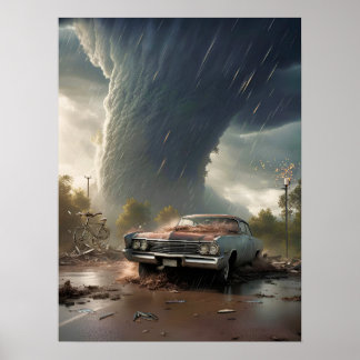 Beco Tornado - Poster de 18 x 24
