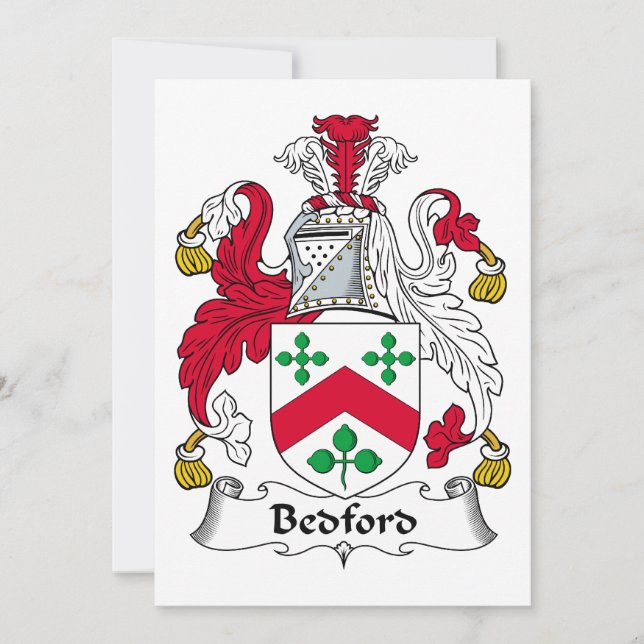 Bedford Family Crest (Frente)