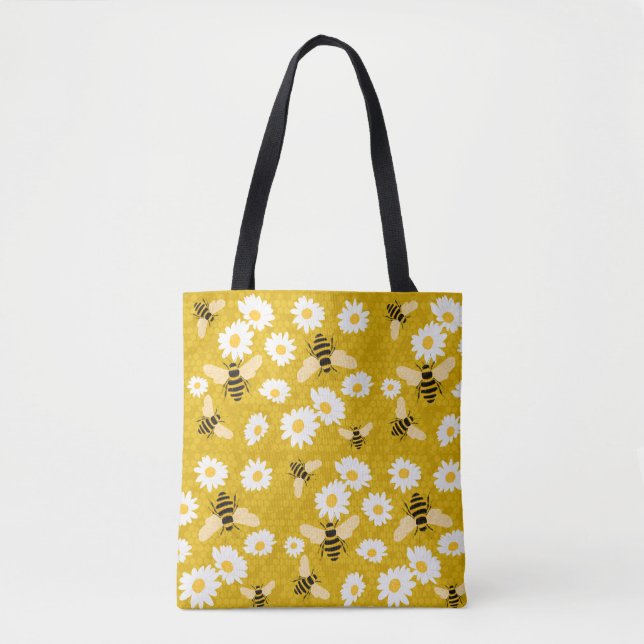 Bee Bliss Tote Bag" (Frente)