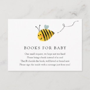 Bee Books para Cartão de Inserção de Bebê
