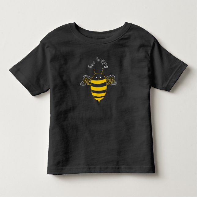 Bee Happy T-Shirt (Frente)