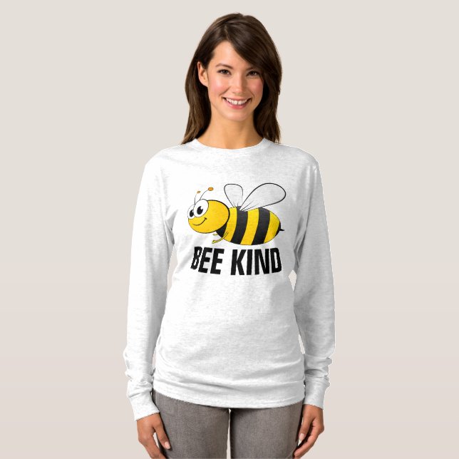 BEE KIND, BOMBAS T-shirts (Frente Completa)