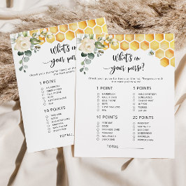 Bee O que há no seu jogo de chá de fraldas