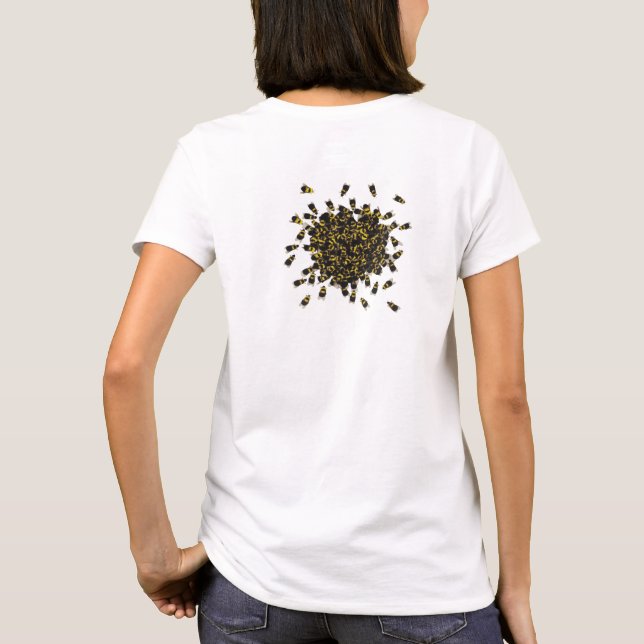 Bee Ocupada ~ Camiseta Traseira (Verso)