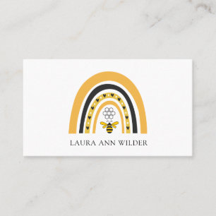 Bee Rainbow Cartão de visita