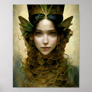 Beekeeper Fae 2 Fantasy Art Poster