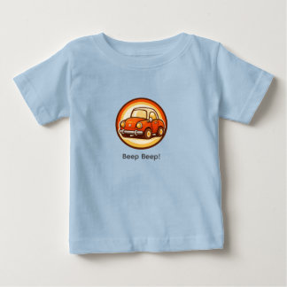 Beep Beep! Camiseta Infantil de Carro Retrô Fofo