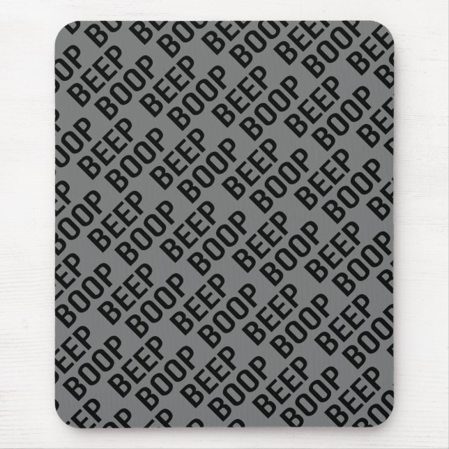 Beep Boop, Você é um robô? - Mousepad (Frente)