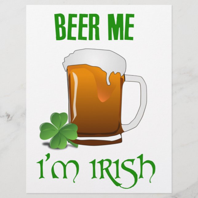 Beer Me Sou Irlandês (Frente)