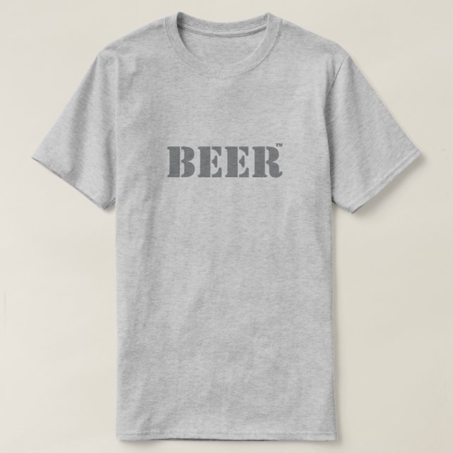 Beer Trademark T-Shirt (Frente do Design)