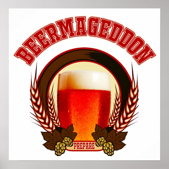 Beermageddon Beer Poster (Frente)