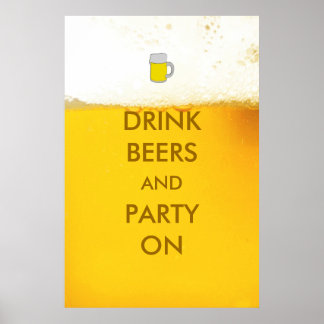 Beers Beers e Festas em Beer Poster