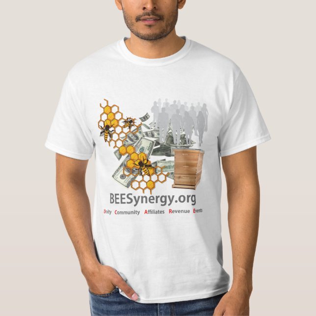 BEESynergy - T-Shirt - Caras (Frente)