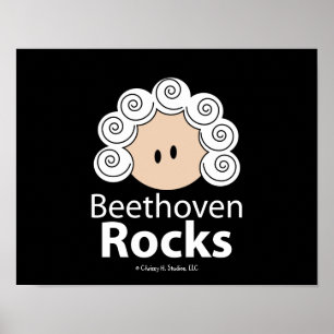 BeethovenRocks Poster Beethoven