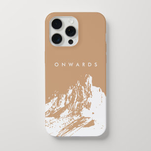 bege suave de montanha minimalista