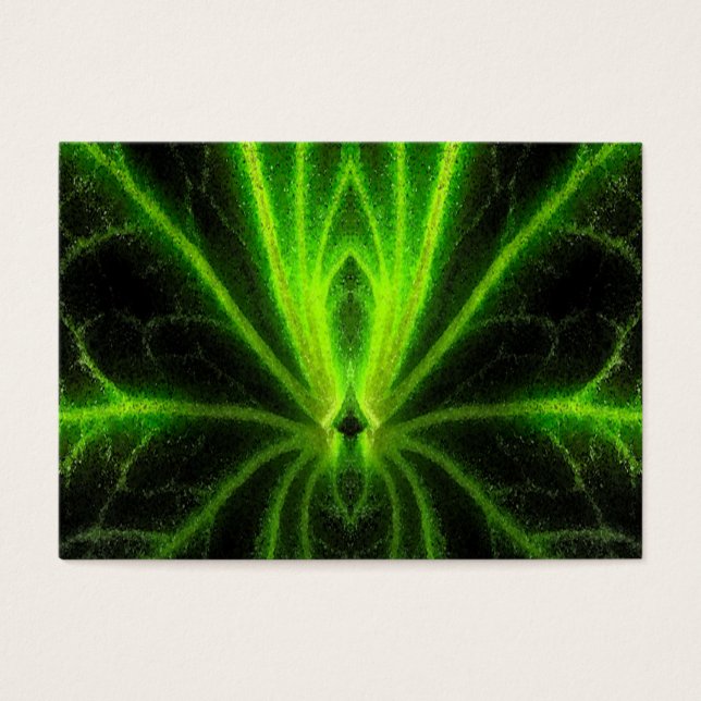 Begonia Leaf Abstrato ATC (Frente)