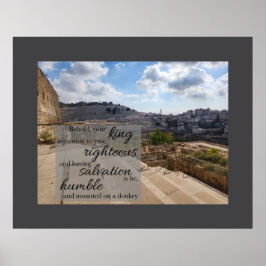 Behold your King Poster