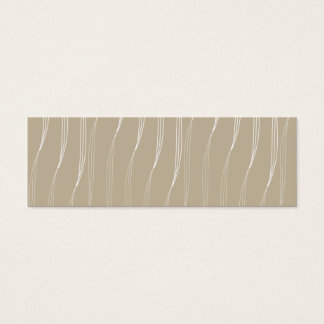 beige cartão de visita vanilla