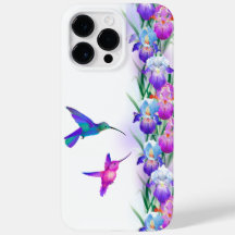 Beija-flores e Flores de Íris