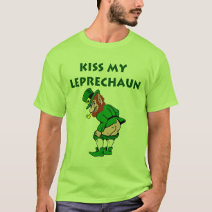Beija Minha Camisa De Leprechaun