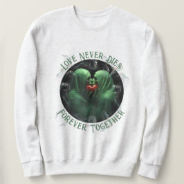 Beijar a Camisa do Dia das Bruxas dos Fantasmas