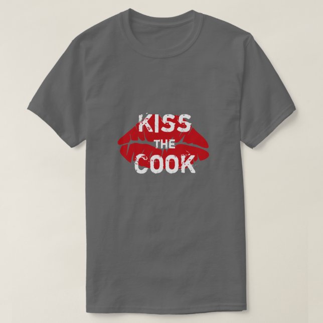Beije a camiseta Cook Mens (Frente do Design)