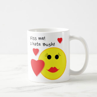Beije-me que eu deio a caneca de café de Bush