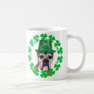 Beije-me que eu sou caneca irlandesa do cão do