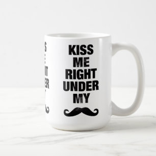 Beije-me sob minhas canecas do bigode