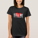 Beije-me, sou uma camiseta estadista<br><div class="desc">Arrependa-se,  senhoras globalistas com este "Beije-me,  eu sou uma Estatista ;)" Tee-Shirt! Fiquem em 1984,  adoráveis senhoras.</div>