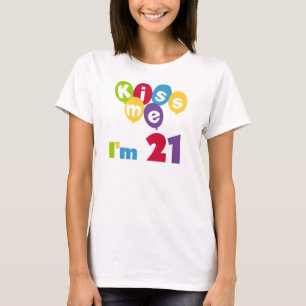 Beije-me, tenho 21 t-shirts e presentes