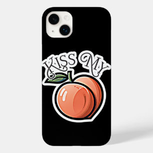Beije meus pêssegos engraçados de fruta