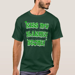 Beije meus t-shirt do irlandês da pedra de Blarne