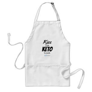 Beije o avental do cozinheiro do Keto