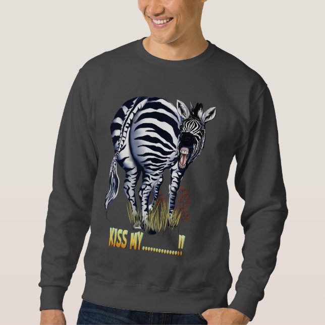 Beije o meu….!! camisas da zebra (Frente)